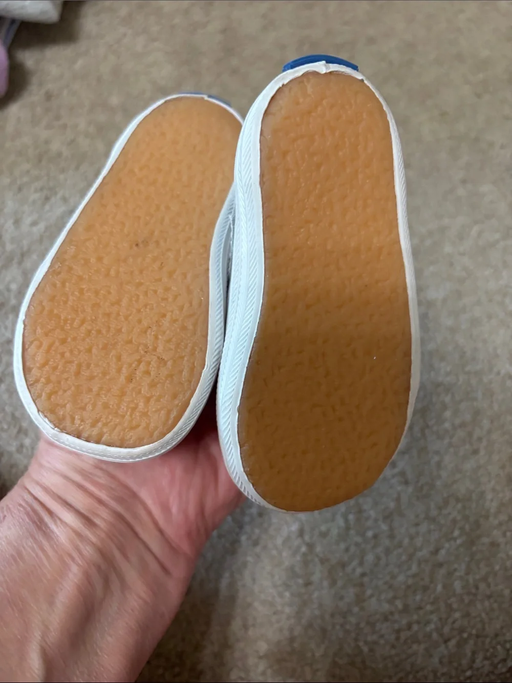Keds Kids White Leather Mary Jane Slip-On size 3 toddlers Shoes